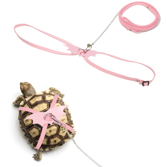 Uxcell Tortoise Leash Harness, Adjustable Turtle Harness for Small Pets Outdoor Walking