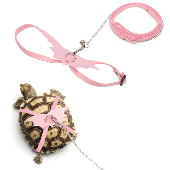 Uxcell Tortoise Leash Harness, Adjustable Turtle Harness for Small Pets Outdoor Walking