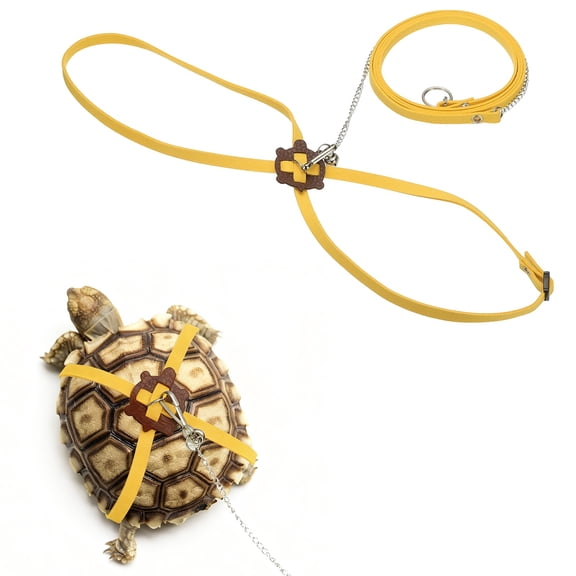 Uxcell Tortoise Leash Harness, Adjustable Turtle Harness for Small Pets Outdoor Walking