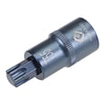 thumbnail image 1 of Uxcell Torx Bit Socket S2 Steel & Cr-V Blue plated  T55 2" Length, 1 of 5