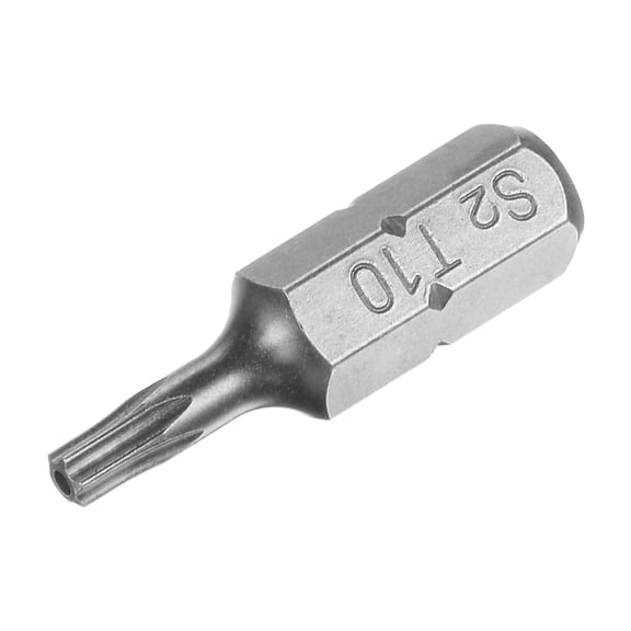 Uxcell Torx Bits 1/4 Inch Hex Shank 25mm Length Magnetic Screwdriver T10 Screw Driver Bit S2 Alloy Steel