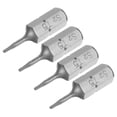 thumbnail image 2 of Uxcell Torx Bits 1/4 Inch Hex Shank 25mm Length Magnetic Screwdriver T5 Screw Driver Bit S2 Alloy Steel 4pcs 2 of 12