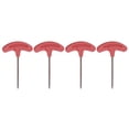 thumbnail image 1 of Uxcell Torx Screwdriver T8 S2 Steel T Handle Star Wrench for CNC Lather Tool Holder, 4 Pack, 1 of 5