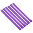 thumbnail image 1 of Uxcell Towel Bands, 6 Pack Elastic Beach Towel Strap for Pool and Cruise Chairs, Purple, 1 of 6