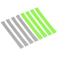 thumbnail image 1 of Uxcell Towel Bands, 8 Pack Elastic Beach Towel Strap for Pool and Cruise Chairs, Fluorescent Green, Gray, 1 of 6