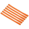 thumbnail image 1 of Uxcell Towel Bands, Elastic Windproof Beach Towel Strap for Pool and Cruise Chairs, Orange 6Pack, 1 of 6