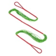 thumbnail image 1 of Uxcell Traditional Recurve Bow String Replacement Archery Bowstring Accessories for Universal Equipment Green/Red, 1 of 7