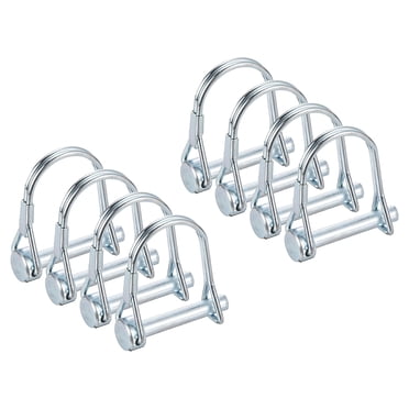 22-Piece Shaft Locking Pin Set - Zinc-Plated Safety Pins For Trailers & Equipment