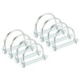 thumbnail image 1 of Uxcell Trailer Coupler Pin Wire Lock Pin Shaft Locking Round Pto Pins for Farm Trailers Lawn Hitches Garden 5/16x2-3/4" 8, 1 of 7
