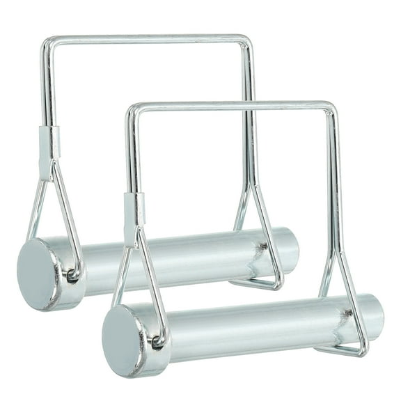 Uxcell Trailer Coupler Pins Square Wire Lock Pin Shaft Locking Pins for Farm Trailer Tractor Truck Boat 2/5x3-15/16x1.77"(D*L*IW)