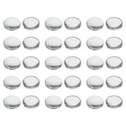 Uxcell Transparent Glass Cabochons, 200Pcs 10mm Round Glass Dome Tiles for Photo Pendant Jewelry Making, Clear
