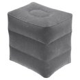 thumbnail image 1 of Uxcell Travel Foot Rest Pillow, Adjustable 3 Layers Height for Airplane Office, Gray, 1 of 6