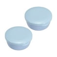 thumbnail image 1 of Uxcell Travel Soap Container 2 Pack Round Soap Holder Travel Case Box Blue, 1 of 5