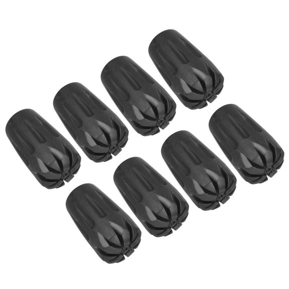Uxcell Trekking Pole Tips, 8Pcs Climbing Ski Cane Tip Protectors Replacement