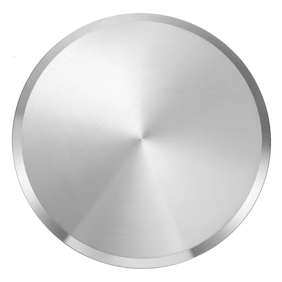 Uxcell Tri Sanitary Clamp End Cap, 304 Stainless Steel Solid Sanitary Fitting Cap Plug Fits for 6"(152mm) Tube OD Ferrule Flange 167mm OD Fitting Clamp, Silver