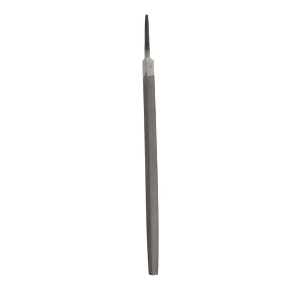Uxcell Triangle Medium Teeth Cut File 12" Double Cut Teeth High Carbon Steel Hand Rasp File Without Handle for Metal Wood Deburring Removing