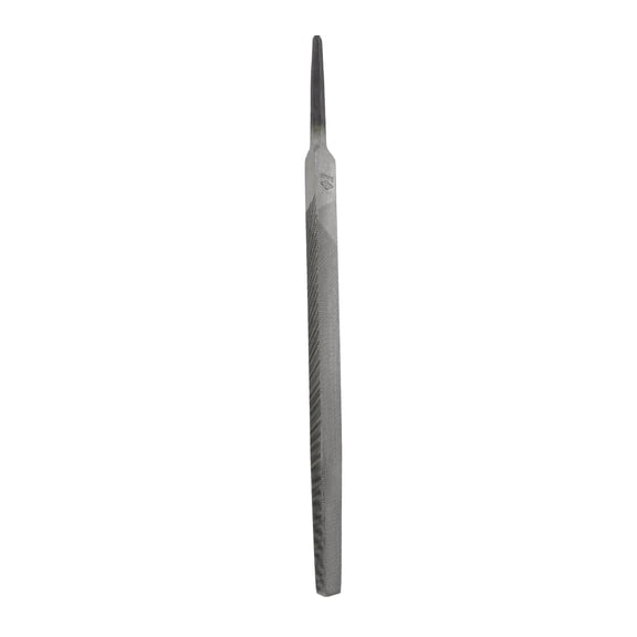 Uxcell Triangle Medium Teeth Cut File 6" Double Cut Teeth High Carbon Steel Hand Rasp File Without Handle for Metal Wood Deburring Removing