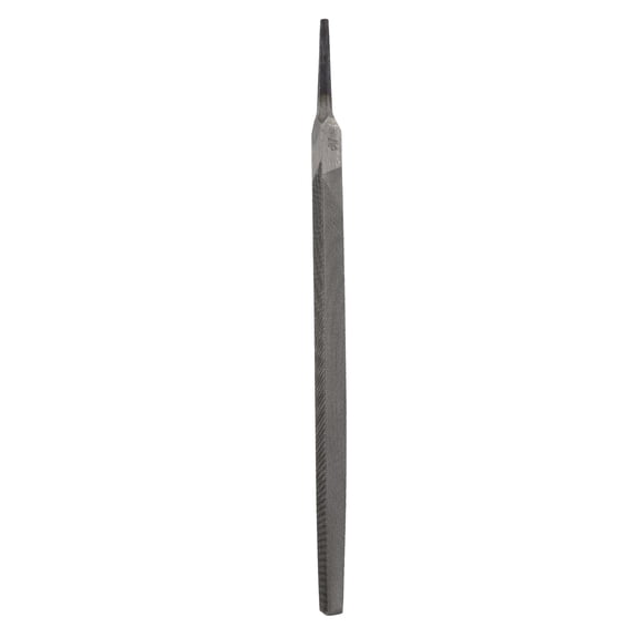 Uxcell Triangle Medium Teeth Cut File 8" Double Cut Teeth High Carbon Steel Hand Rasp File Without Handle for Metal Wood Deburring Removing