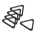 thumbnail image 1 of Uxcell Triangle Ring Buckle 25mm Inner Width Zinc Alloy Electroplated Matt Black 10 Pack, 1 of 5