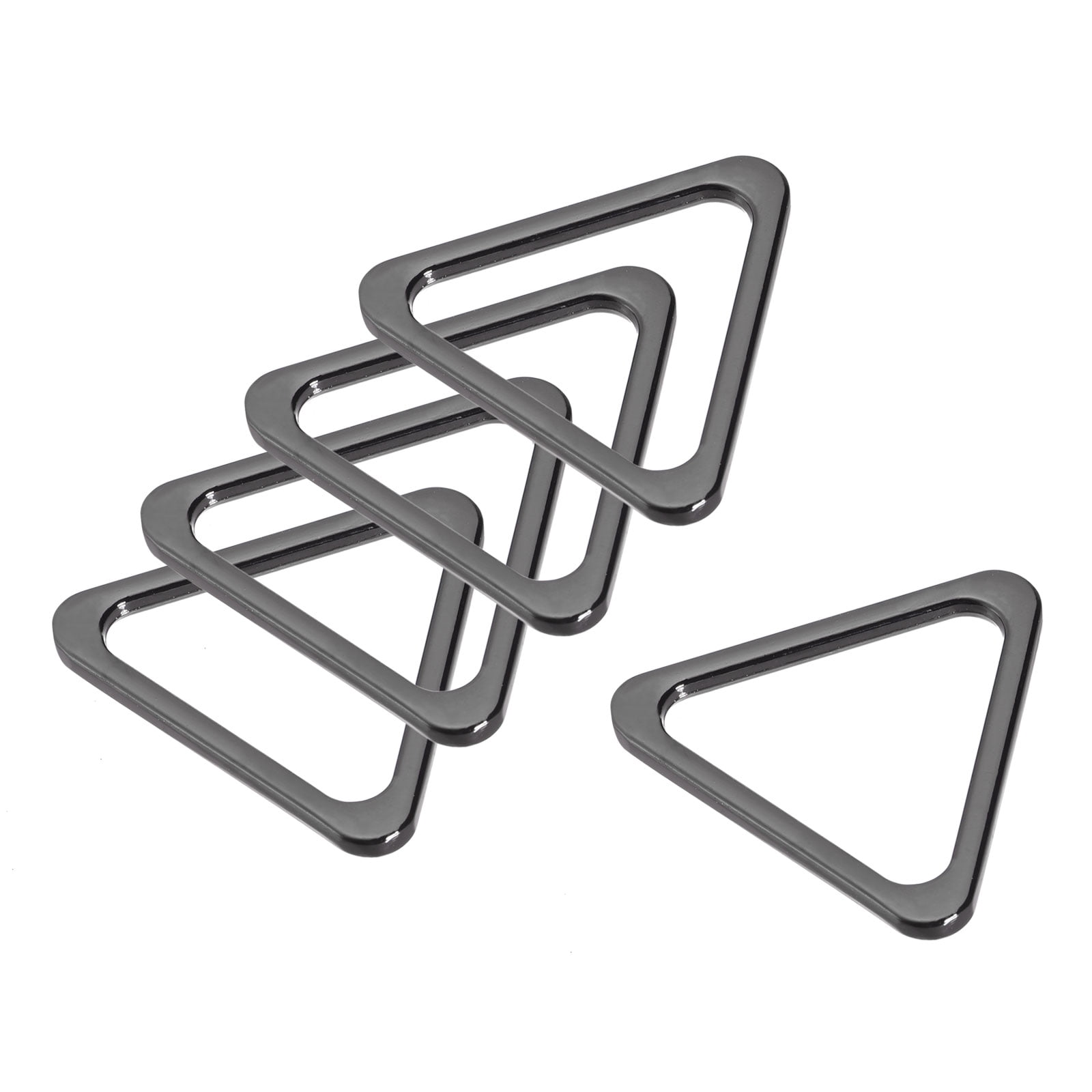 Triangle Ribbon Buckle Uxcell Triangle Ring Buckle 30mm Inner Width Zinc Alloy Electroplated ...