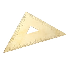 Uxcell Triangle Ruler Square 10cm 45 Degrees Stationery Math Geometry