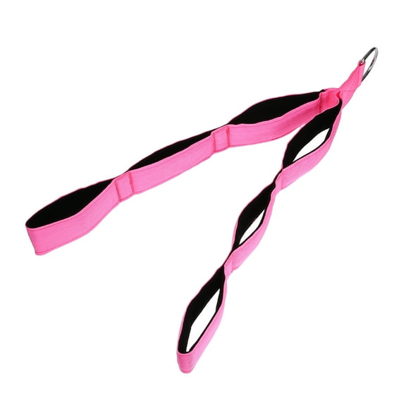 Uxcell Tricep Rope Cable Attachment Handle, 27" 3-in-1 Tricep Pull Down Attachment Tricep Extension Strap for Gym Home Push Down Face Pull, Pink