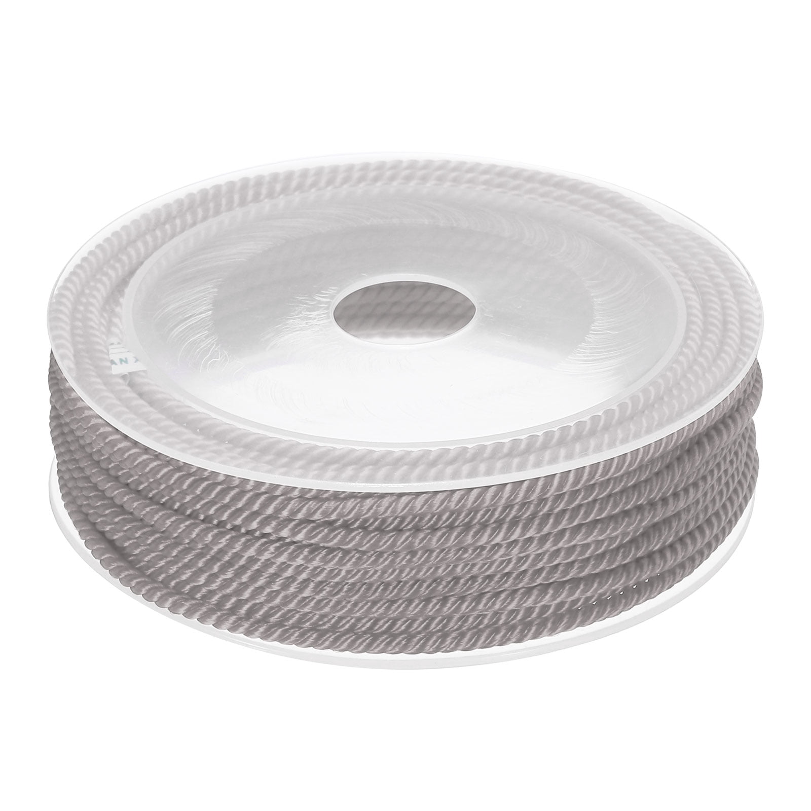 Uxcell Trim Cord Rope 3mm Nylon Twisted Braid Trim Cord Rope Thread ...