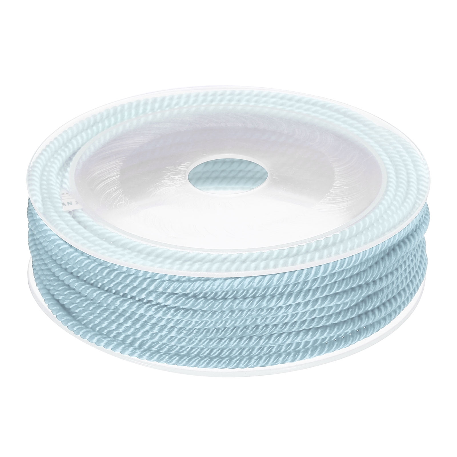 Uxcell Trim Cord Rope 3mm Nylon Twisted Braid Trim Cord Rope Thread ...