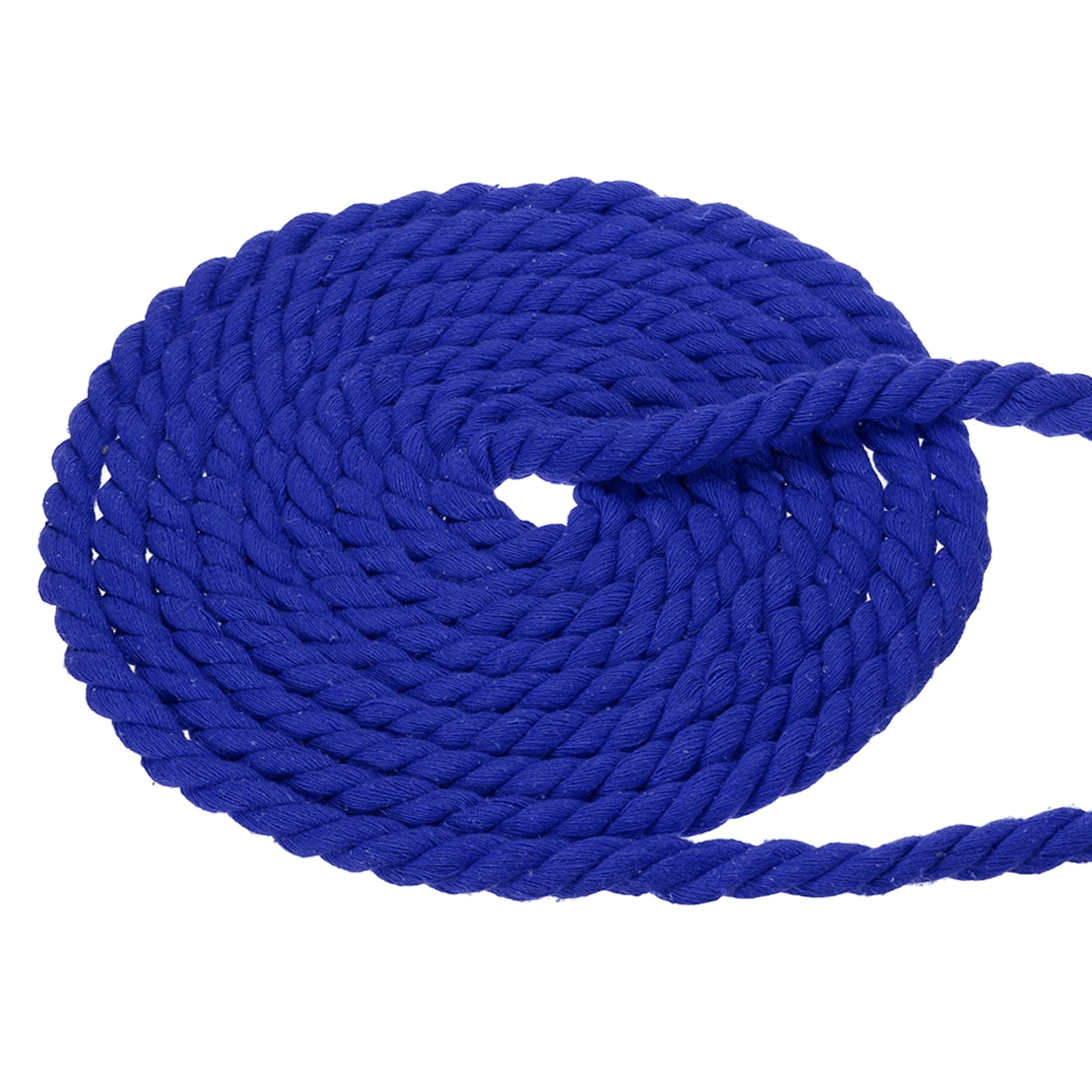 Uxcell Tug of War Rope 1/2 Inch x 50 Feet Natural Thick Cotton Rope ...