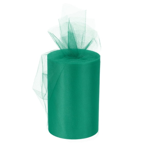 Uxcell Tulle Rolls Fabric Spools 6" 100 Yards Army Green for Decoration Wrapping Wedding DIY Crafts