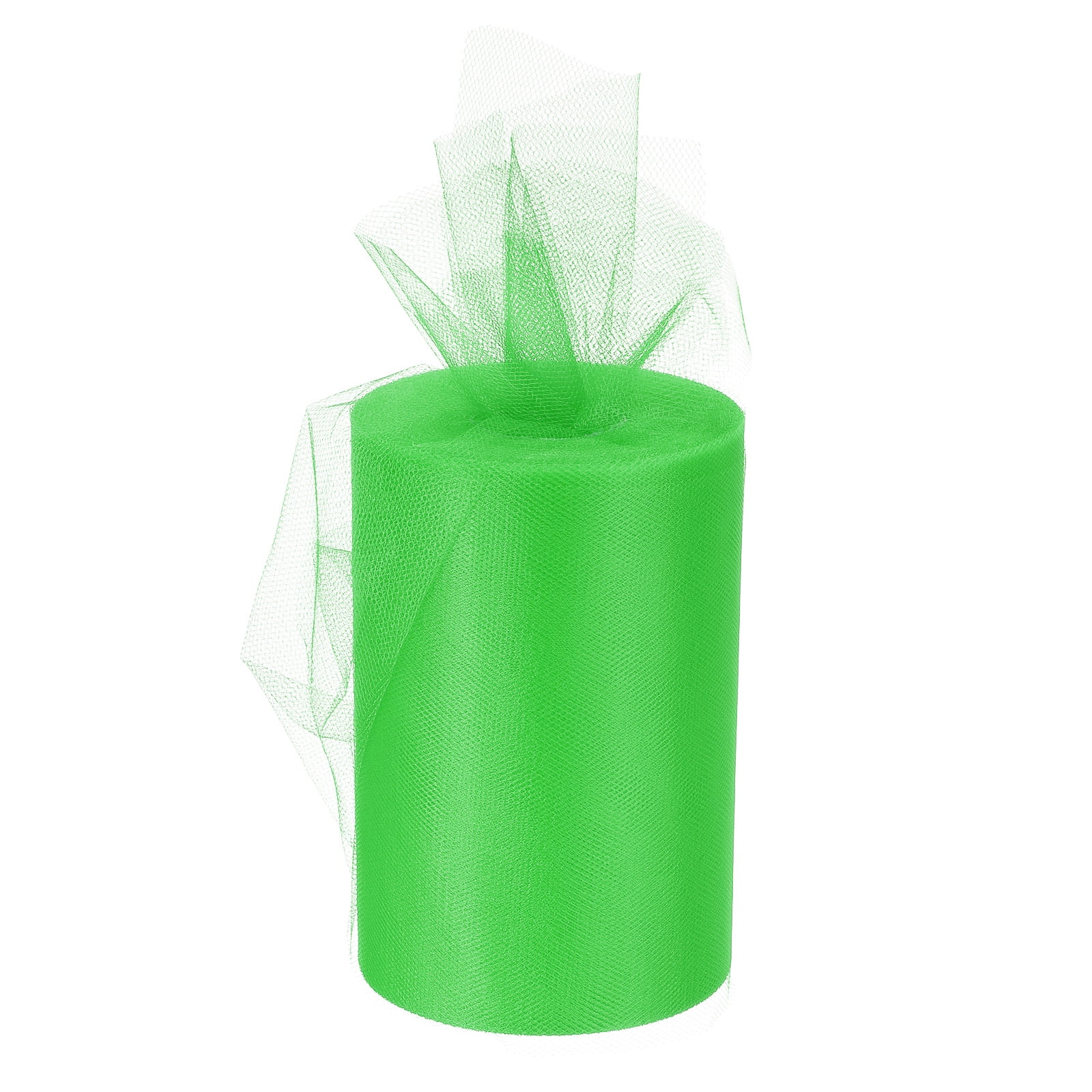 Uxcell Tulle Rolls Fabric Spools 6 100 Yards Lime Green for Decoration  Wrapping Wedding DIY Crafts 
