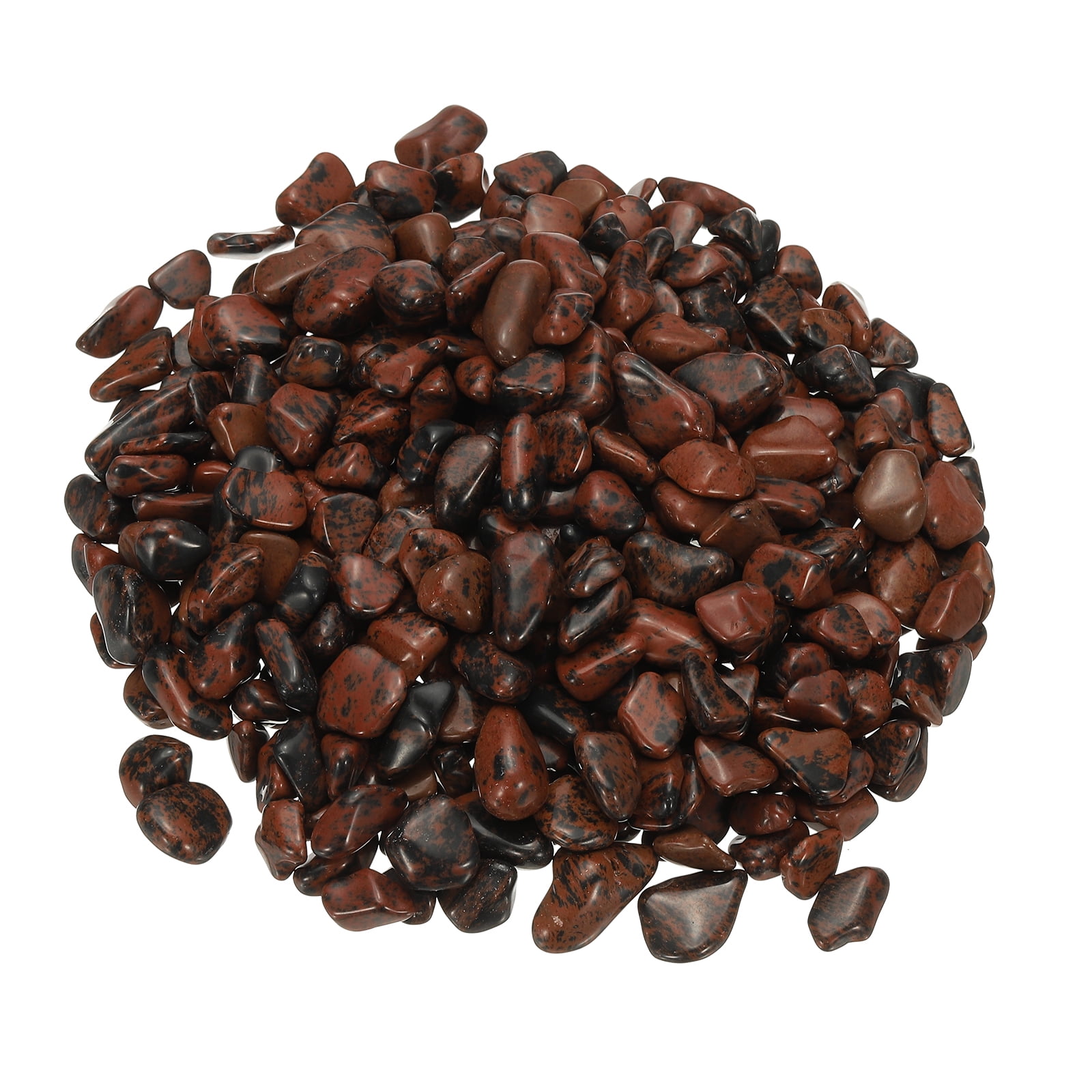 Uxcell Tumbled Chips Stones, 1lb/500g Fluorite Tumbled Gravel Gemstone ...