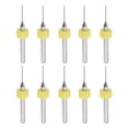 thumbnail image 1 of Uxcell Tungsten Carbide CNC Engraving Micro PCB Drill Bits Set 0.7mm, 1 of 5