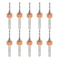 thumbnail image 1 of Uxcell Tungsten Carbide CNC Engraving Micro PCB Drill Bits Set 1.45mm, 1 of 5