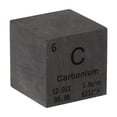 thumbnail image 1 of Uxcell Tungsten Cube Metal Element High Density Block Pure Periodic, Carbon, 1 Inch, 1 of 6