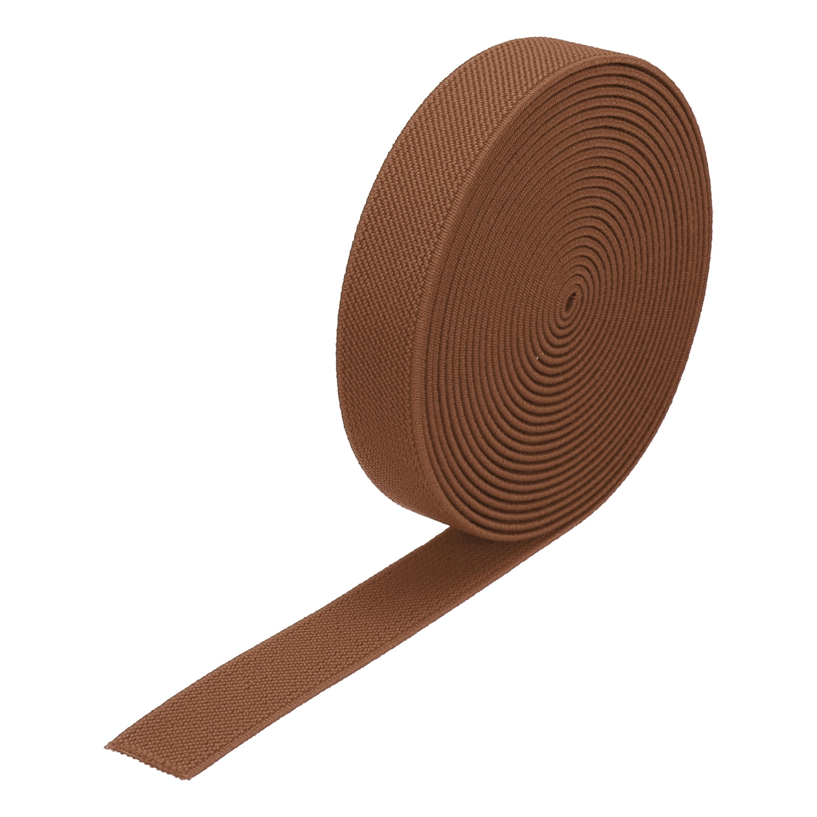 Elastic Ribbon String Uxcell Twill Elastic Band Double Side 1 Roll Flat Elastic Ribbon Cord ...