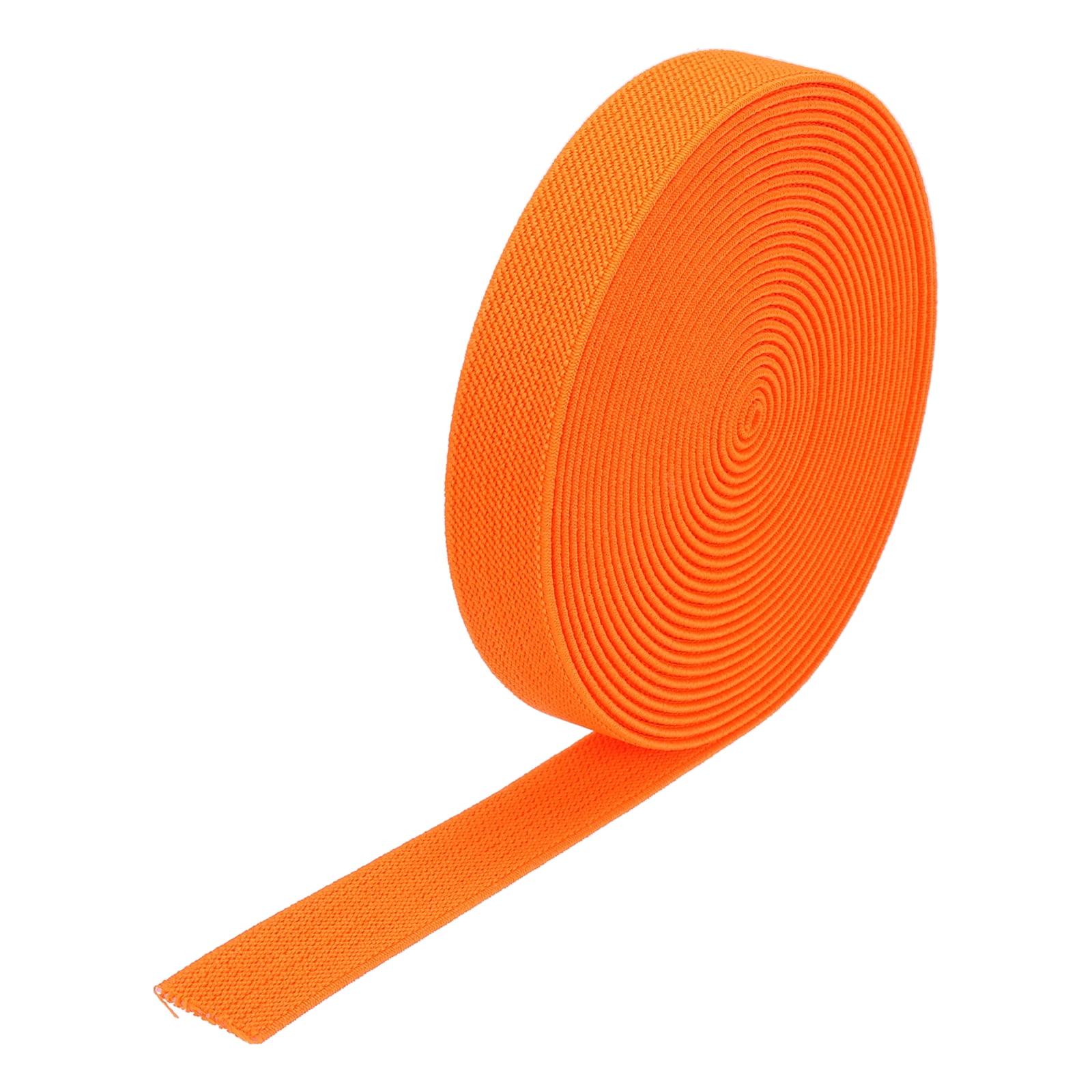 Elastic Ribbon String Uxcell Twill Elastic Band Double Side 1 Roll Flat Elastic Ribbon Cord ...