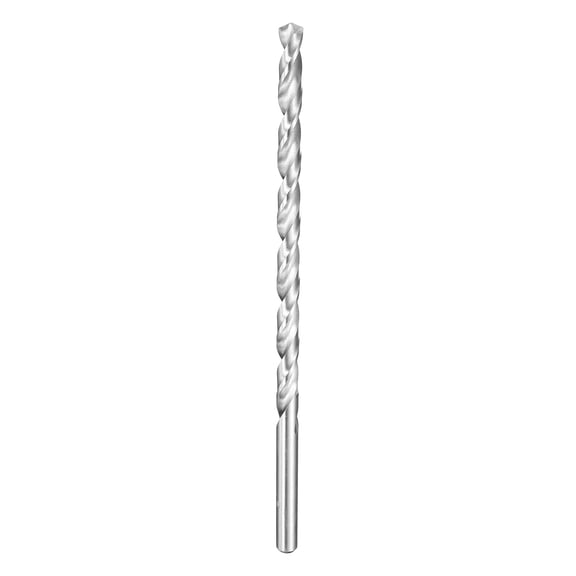 Uxcell Twist Drill Bit 8mm Dia 200mm (7.87") Extra Long High-Speed Steel Bits