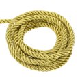 thumbnail image 1 of Uxcell Twisted Cord Trim 11 Yard 0.24 inch 3-Ply Twine Braided Rope Shiny Thread String Gold, 1 of 7