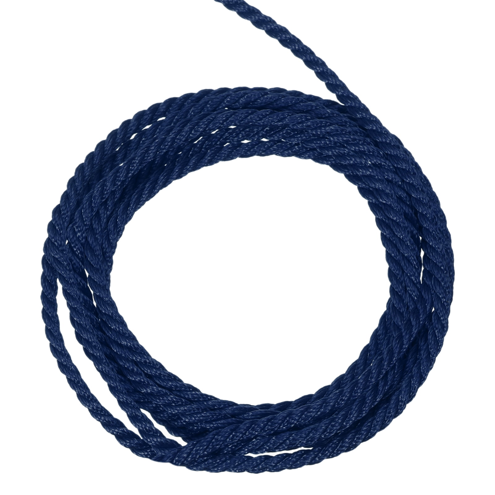 Thin String Rope Uxcell Twisted Cord Trim Twine Braided Rope Shiny Thread String for ...