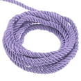 thumbnail image 1 of Uxcell Twisted Cord Trim 5 Yard 0.12 inch 3-Ply Twine Braided Rope Shiny Thread String for Craft Gift Bag Curtain Light Purple, 1 of 7