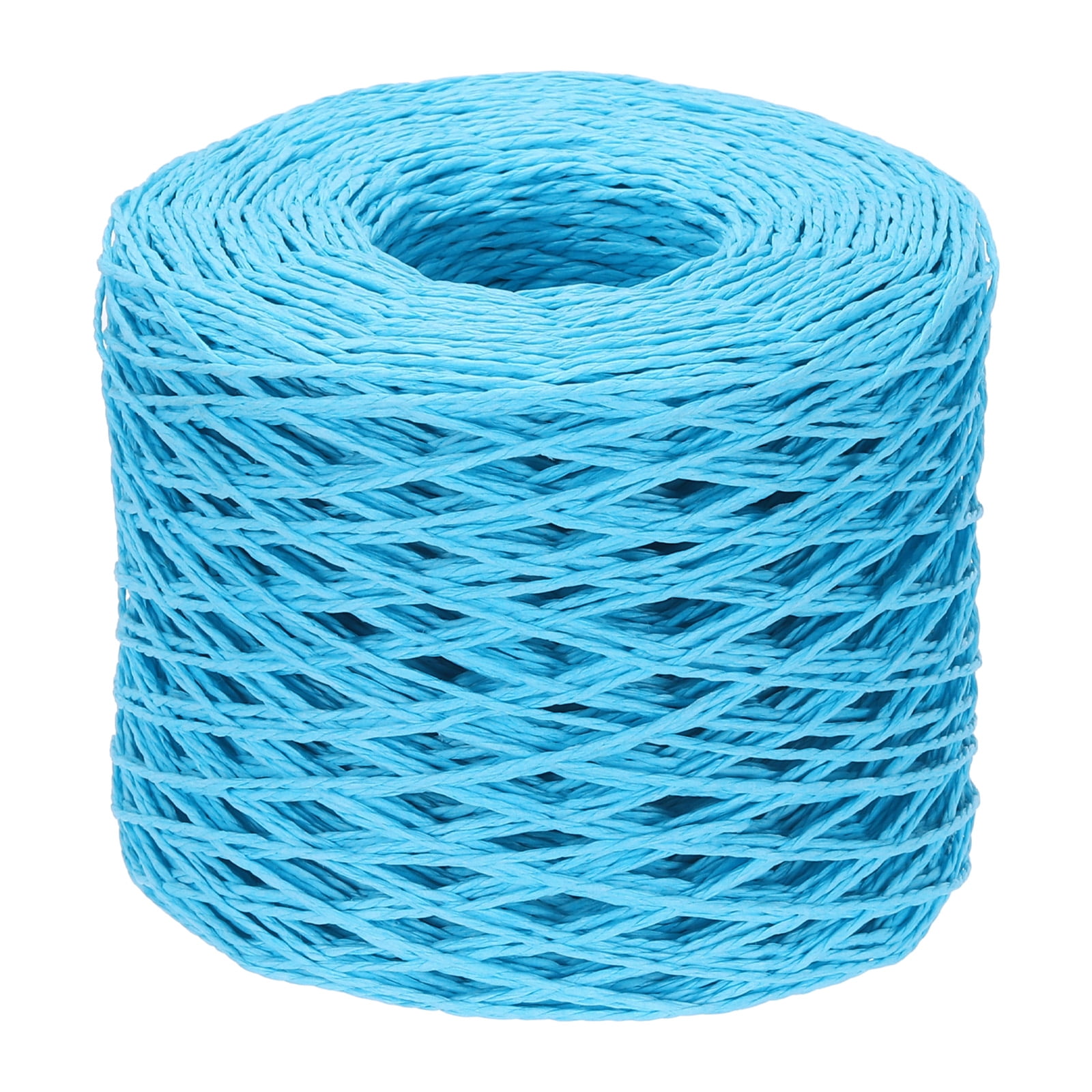 Uxcell Twisted Raffia Paper Rope 600 Feet, Raffia Ribbon Twine String ...