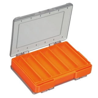 RiToEasysports Fishing Tackle Boxes, Small ABS Waterproof Fishing Storage  Container Lure Box Tackle Box Fishing Accessories for Bait Lure and Hooks  (Orange) : : Sports & Outdoors
