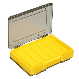 Outdoor Plastic Trapezoid Shape Fishing Bait Storage Case Container Box  Yellow - Bed Bath & Beyond - 17627160