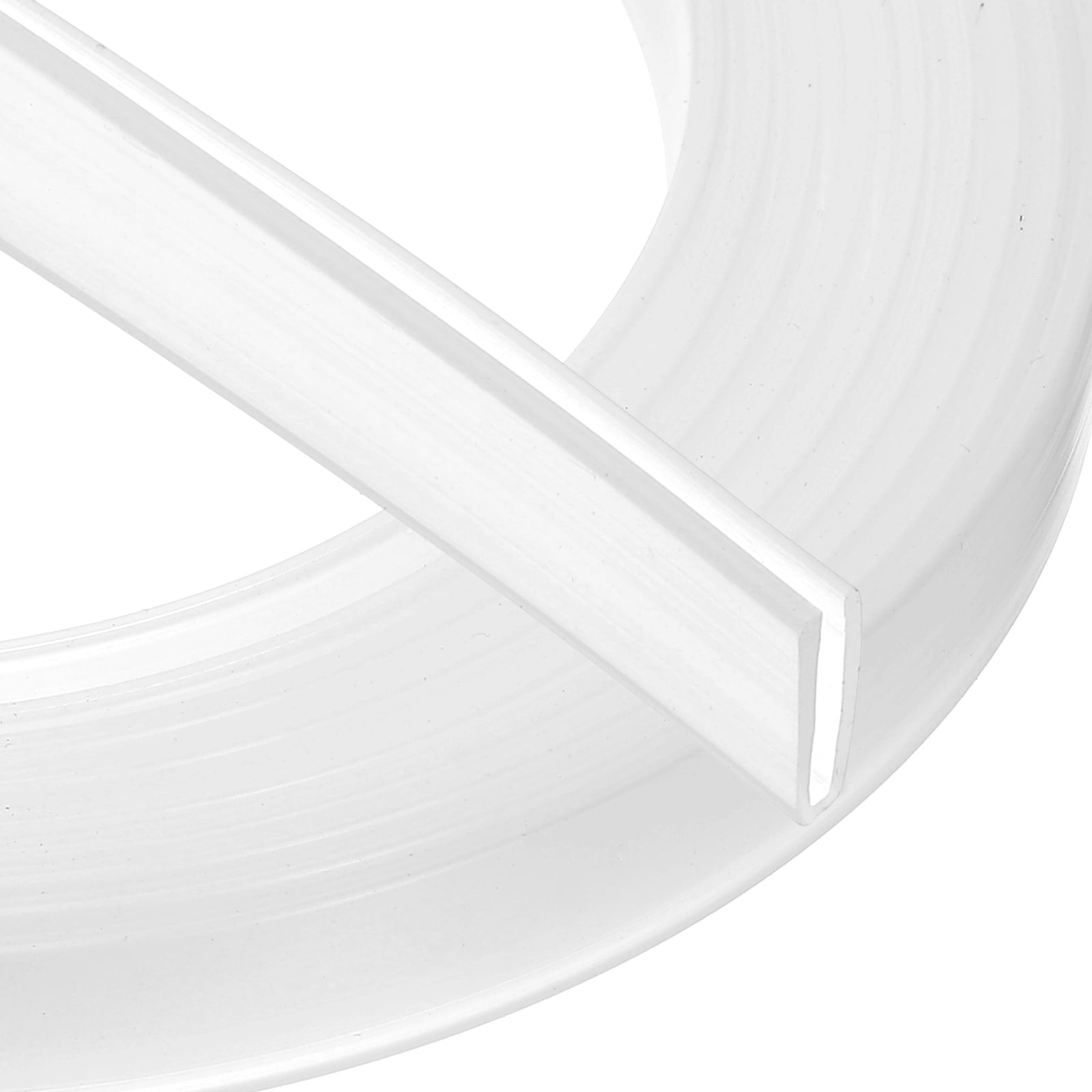 Uxcell U Channel Edging Trim, 13.1 ft Sheet Metal Edge Guard Protector ...