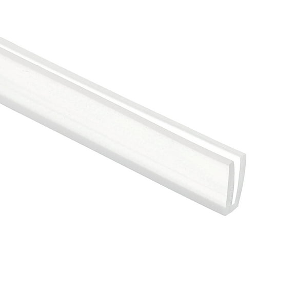 Uxcell U Channel Edging Trim, 13.1 ft Sheet Metal Edge Guard Protector Rubber Edge Trim Air Sealed Seal Strip for Panels Car Doors Steel Plates Hatches Table Corners,4.72"Wx0.79"Tx1.97"H ,Clear