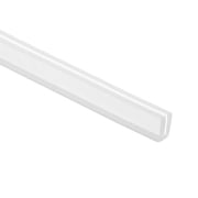 Uxcell U Channel Edging Trim, 13.1 ft Sheet Metal Edge Guard Protector Rubber Edge Trim Air Sealed Seal Strip for Panels Car Doors Steel Plates Hatches Table Corners,2.36Wx0.59Tx1.38H ,Clear