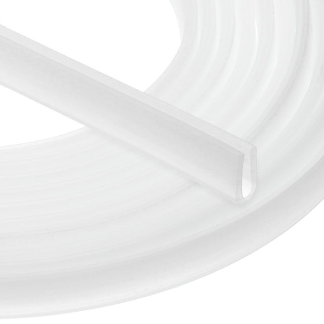 PATIKIL U Channel Edging Trim, 8m Sheet Metal Edge Guard Protector Rubber Edge Trim