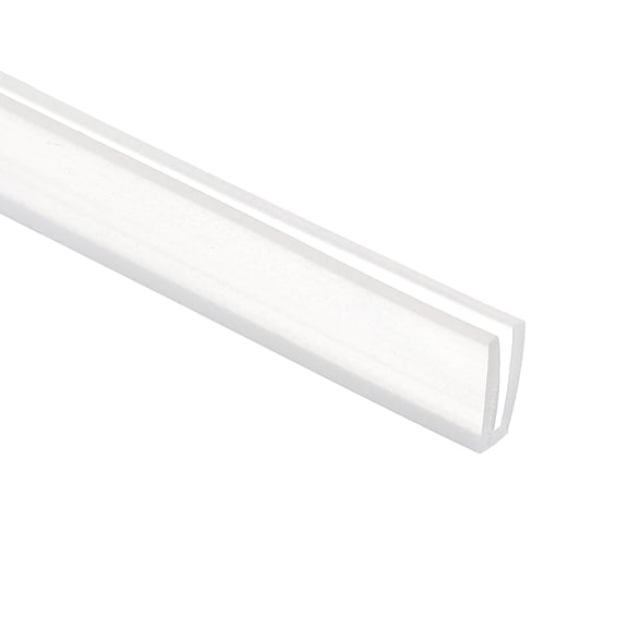 Uxcell U Channel Edging Trim, 26.2 ft Sheet Metal Edge Guard Protector Rubber Edge Trim Air Sealed Seal Strip for Panels Car Doors Steel Plates Hatches Table Corners,4.72"Wx0.79"Tx1.97"H ,Clear