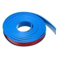 thumbnail image 1 of Uxcell U-Shape Edge Banding 81/64" x 19.7ft (32mm x 6M) Self Adhesive TPE Flexible Veneer Tape Soft Edge Strip Protector for Furniture Cabinet Table Protection Repair, Blue, 1 of 7